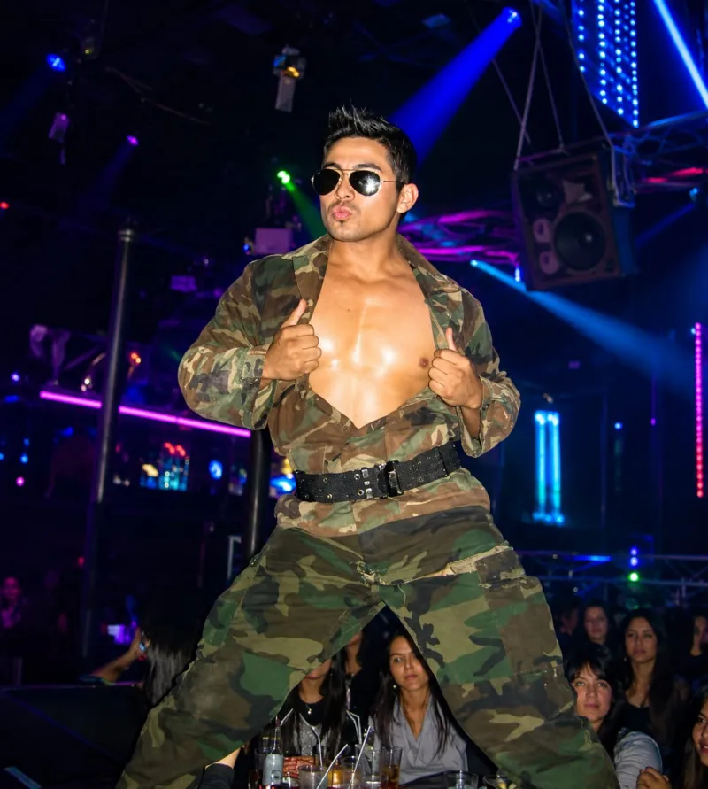 Vedettos en Santiago - Show en vivo